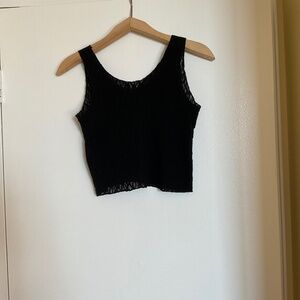 Cropped Lace Cami
